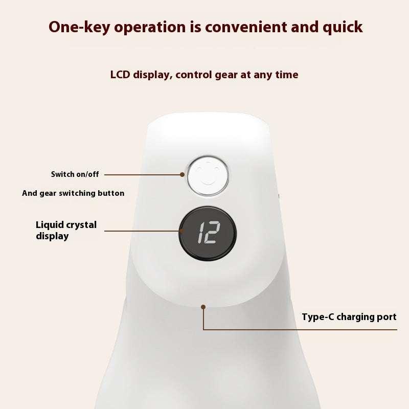 Inovite™ Portable Anti-Cellulite Massager with 12 Speeds for Fat Reduction & Muscle Relief