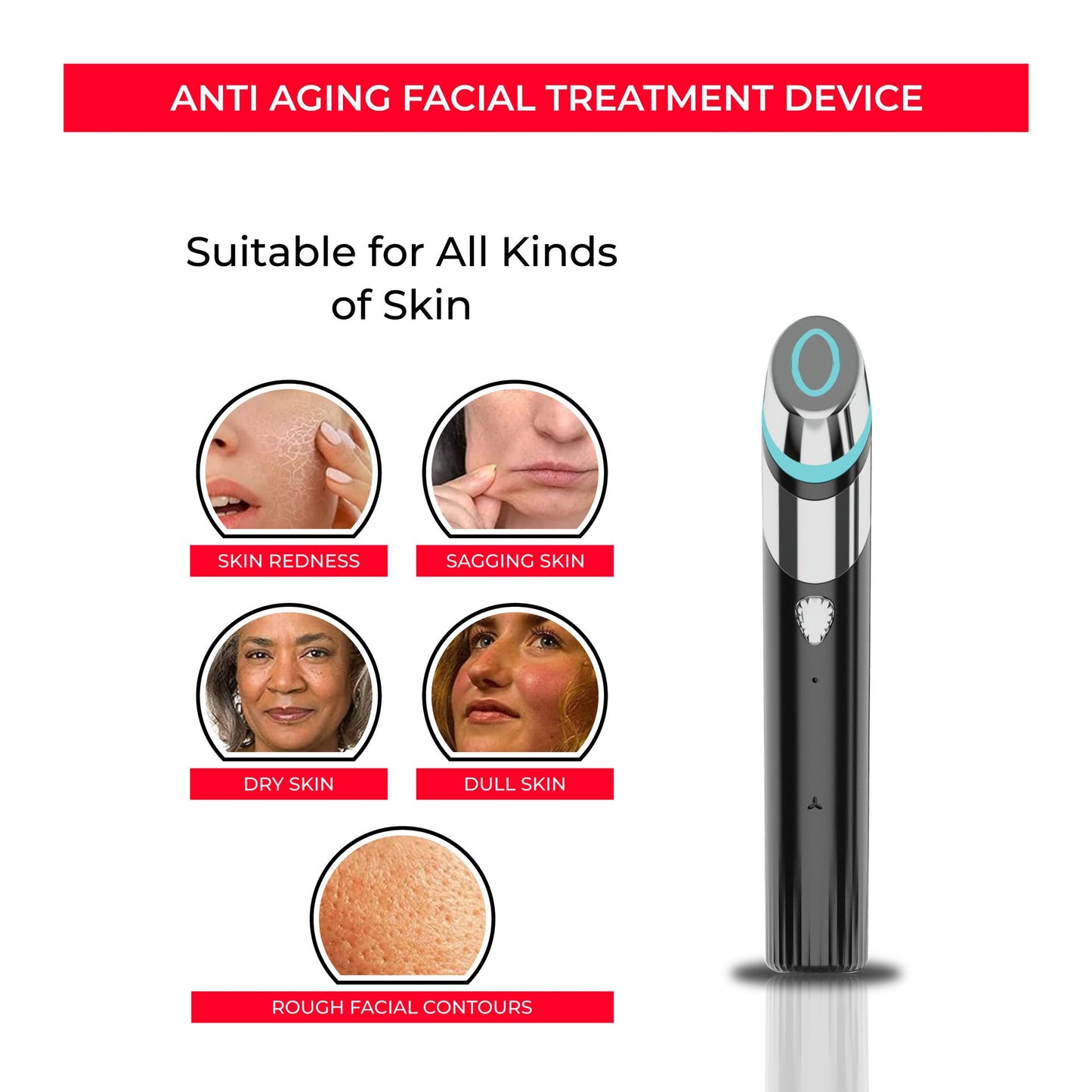 HexoGlow™ EMS Facial Firming Device