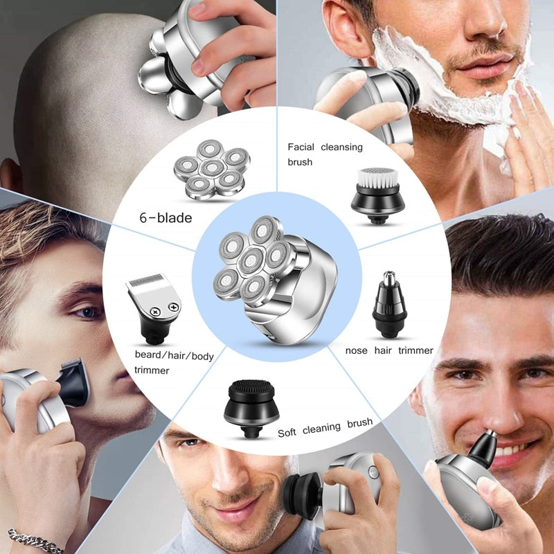 HexoShave™ 6 in 1 Hair & Beard Grooming Kit