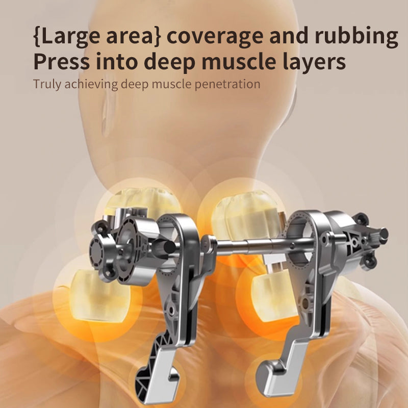 HexoNeck™ – Heated Neck & Shoulder Massager for Pain Relief & Relaxation