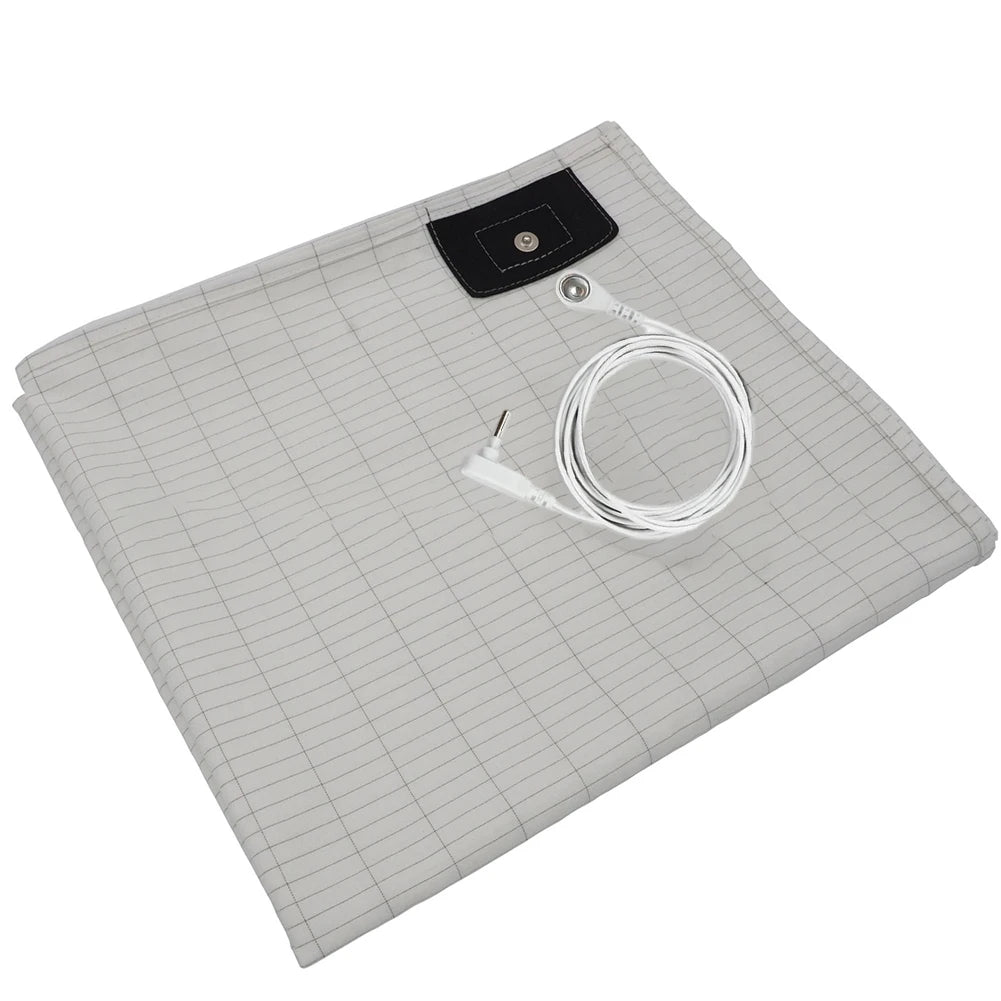 HexoWeave™ Silver Fiber Bed Sheets for Anti-Static, Grounded Sleep