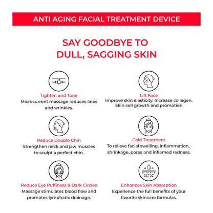 HexoGlow™ EMS Facial Firming Device