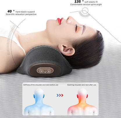 HexoNeck™ Cervical Massage Pillow with Heat & Vibration