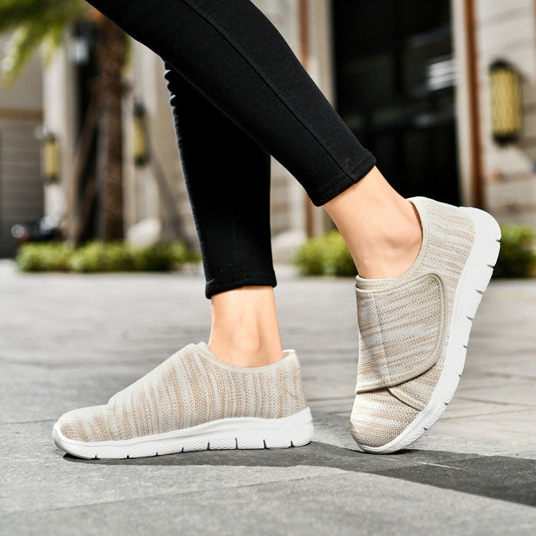 HexoComfy™ Orthopedic Women's Walking Shoes – Wide Fit, Adjustable & Breathable