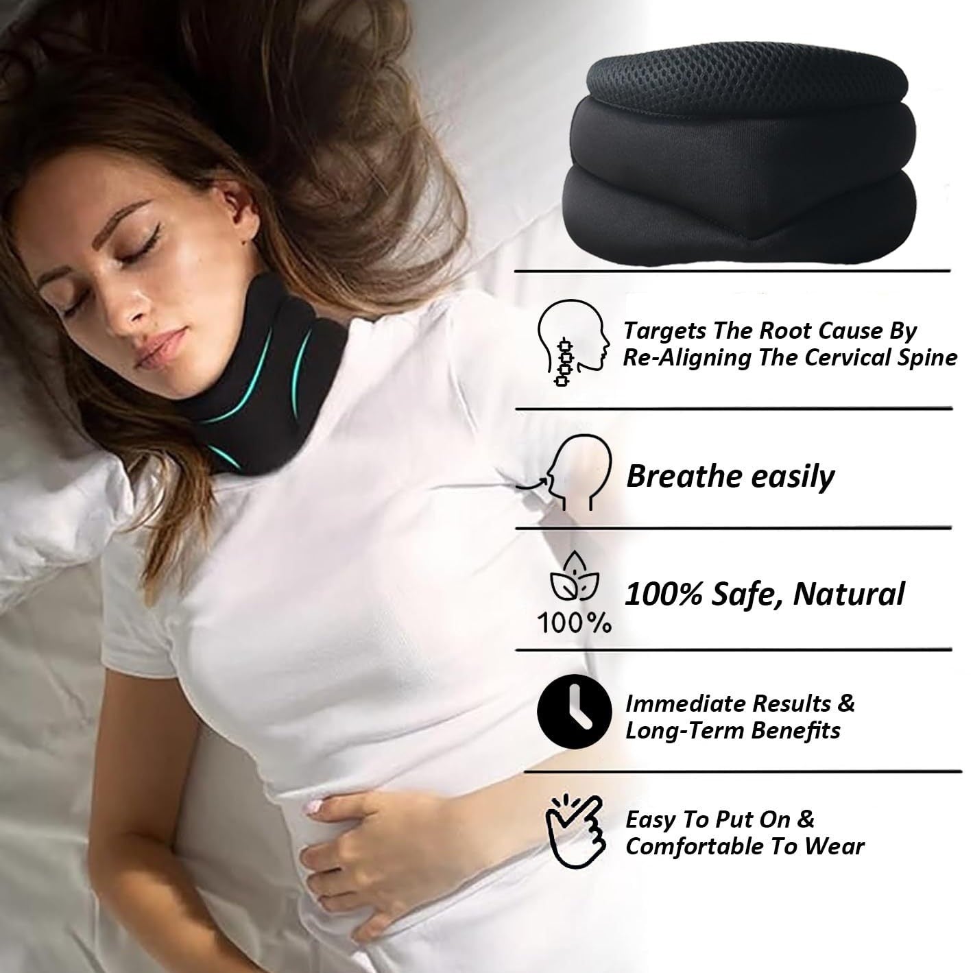 HexoLift™ Triple-Layer Neck Support