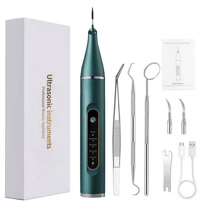 HexoSmile™ Ultrasonic Dental Cleaner for Tartar Removal & Teeth Whitening