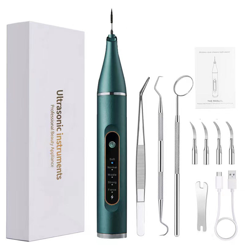 HexoSmile™ Ultrasonic Dental Cleaner for Tartar Removal & Teeth Whitening
