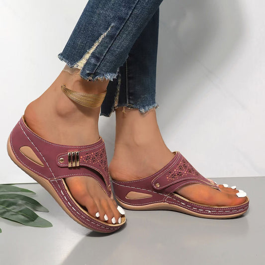 HexoComfy™ Orthopedic Sandals for Bunion Support and Alignment