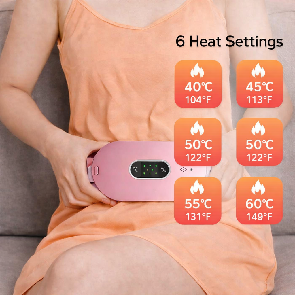 HexoPad™ Period Cramp Relief Heating Massager
