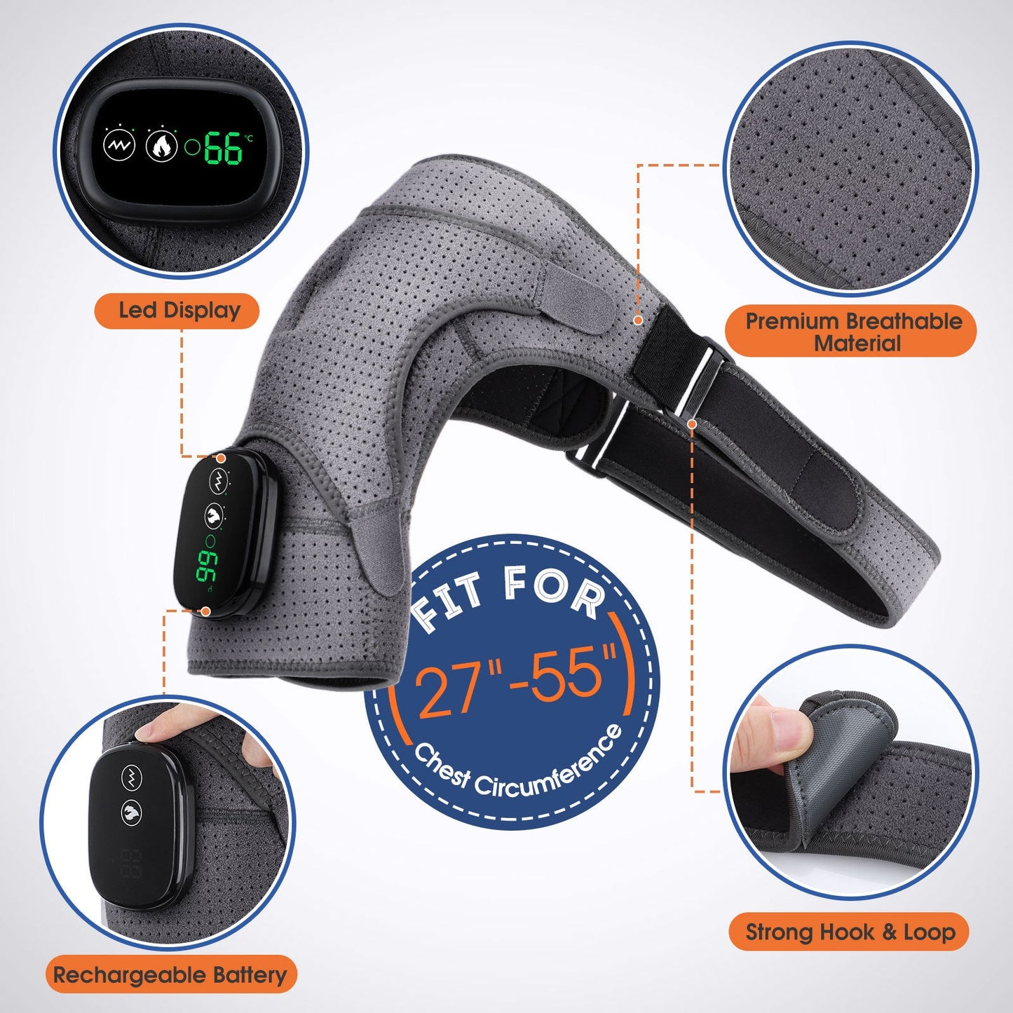 HexoShoulder™ Relief Pad for Shoulder Pain Therapy