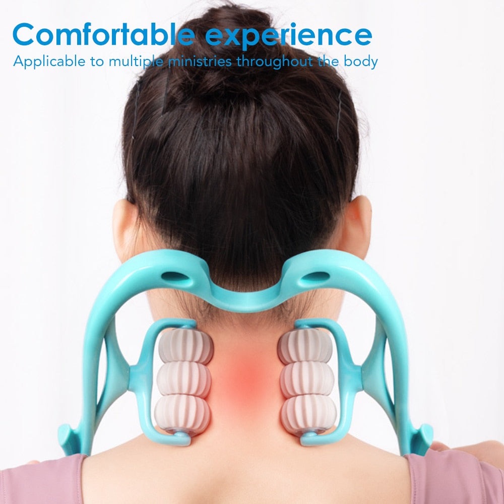 HexoRelief™ 6-Roller Pressure Point Full Body Massager