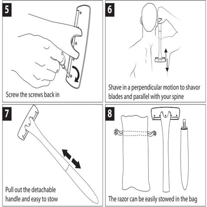 HexoBody™ Portable Back Shaver For Men