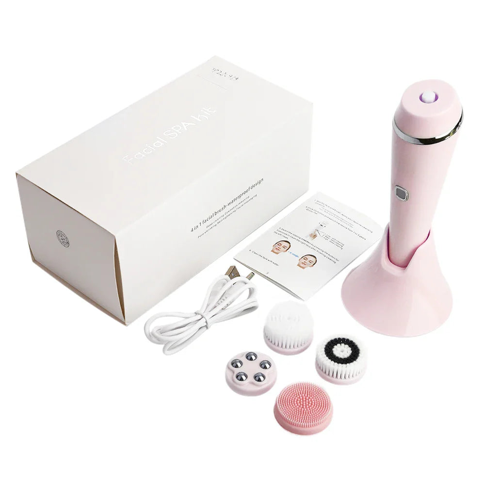 HexoSkin™ 4-in-1 Deep Cleansing Facial Brush