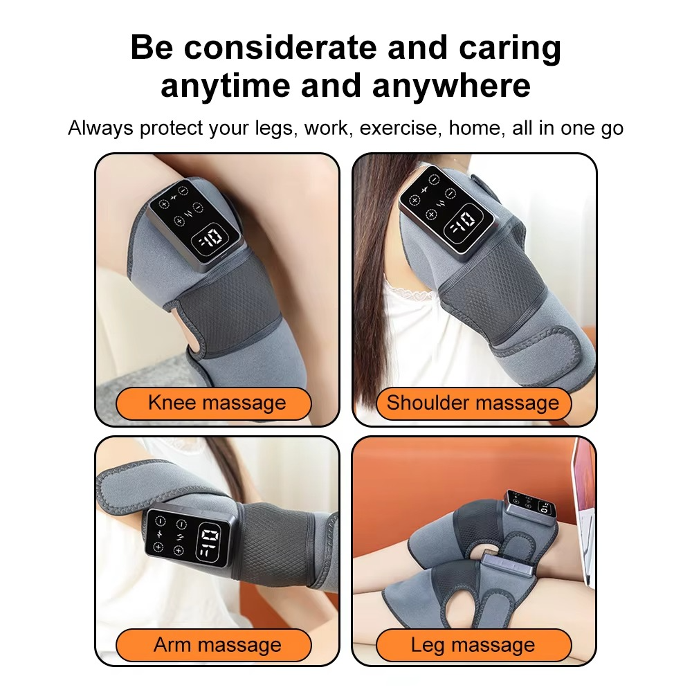 HexoRelief™ Electric Heating Knee Wrap for Joint Pain & Cold Leg Therapy
