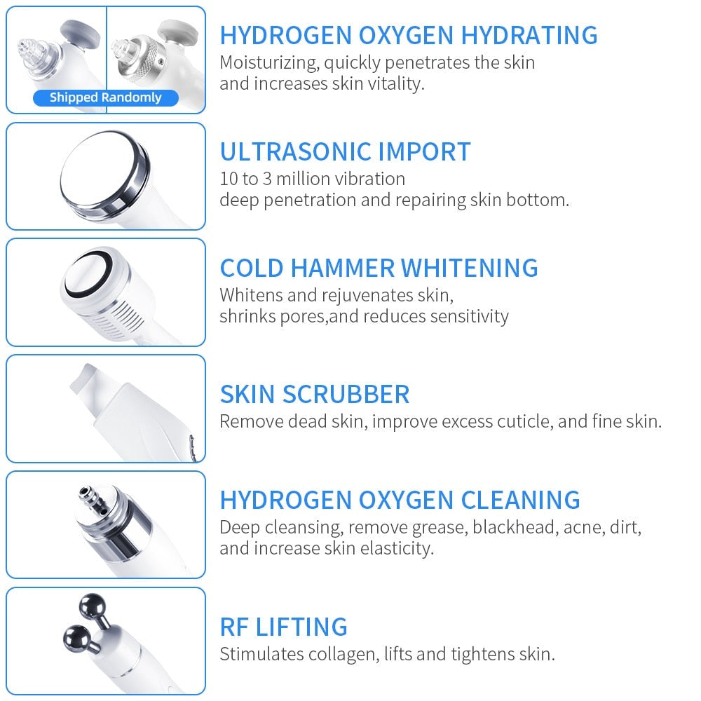 Professional 6 In 1 Hydro Dermabrasion Machine